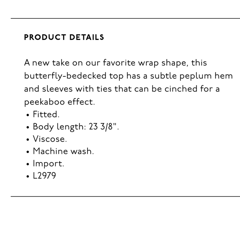 EUC Madewell Tie-Sleeve Wrap Top - Picture 10 of 12